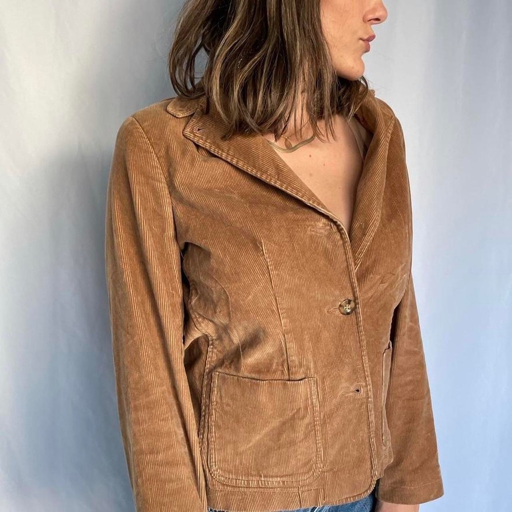 Vintage L.L. Bean corduroy tan Jacket